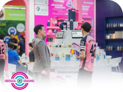 บรรยากาศการร่วมออกงานจัดแสดงสินค้า ภายใต้แนวคิด "Innovative Colour, Enriching Lives"